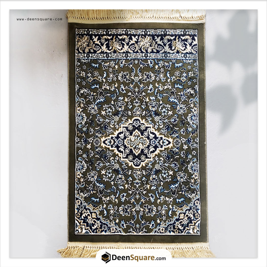 Al Rawdah Plain Design (New) Prayer Mat - سجادة صلاة الروضة بتصميم سادة (جديد)