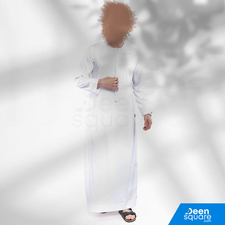 Emirati White Thobe Men - Boufal