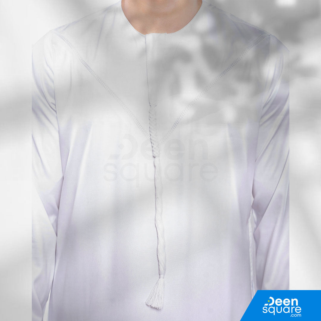 Emirati White Thobe Men - Boufal