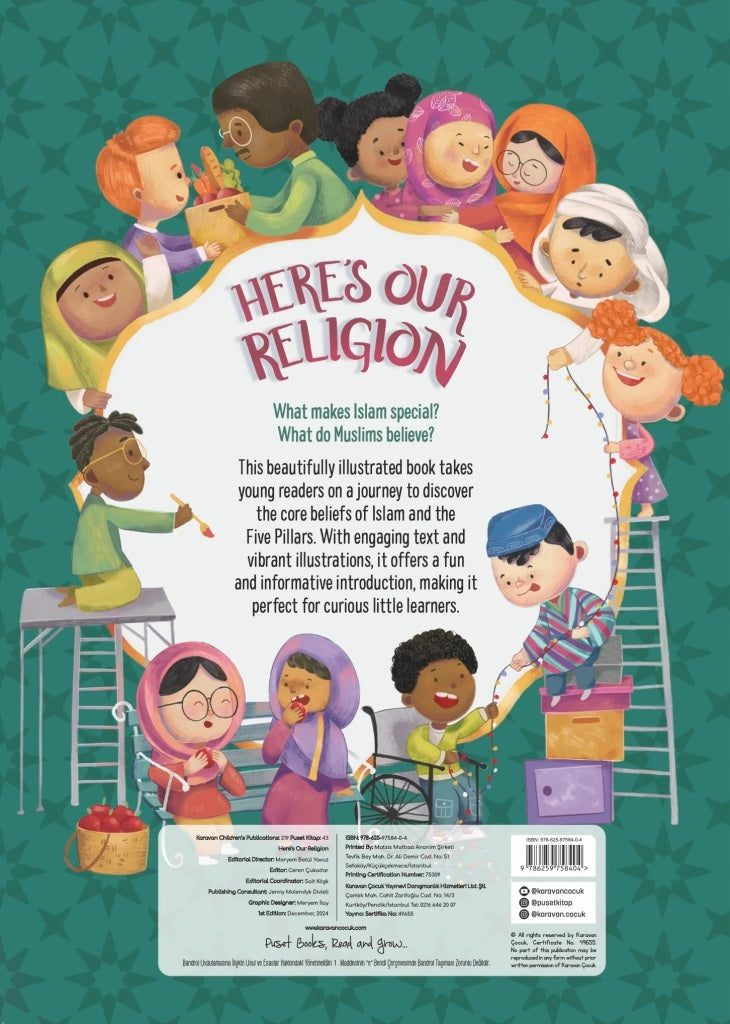 Here's Our Religion Board Book