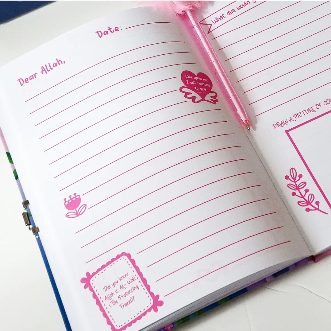 Dear Allah Secret Diary Imaan Kids - Pink