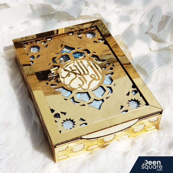 Ottoman Luxury Islamic Gift (Plexi Glass Box) - هدية إسلامية عثمانية فاخرة (صندوق شبكي)