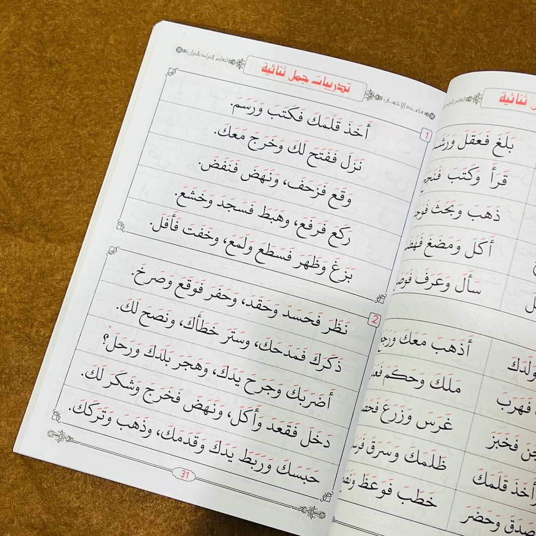 معلم القراءة العربية مع القاعدة البغدادية للصغار الأمين