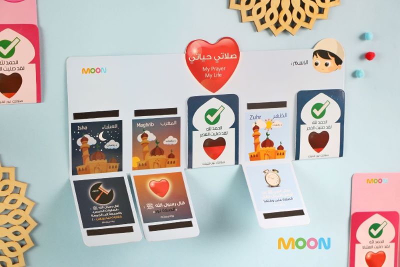 لوحة صلاتي حياتي (أولاد ) (My Prayers Are My Life Board) (Boys)