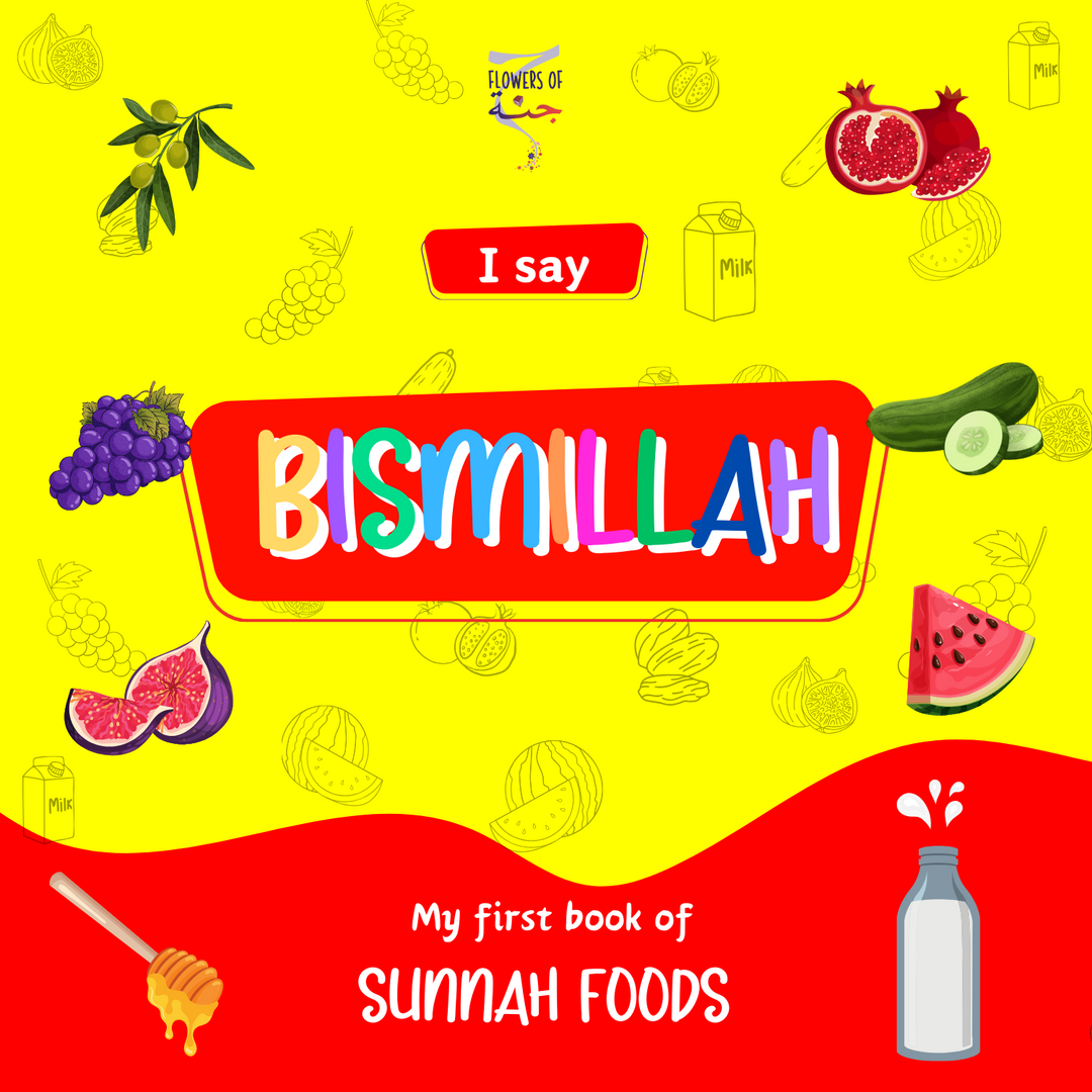 I say Bismillah – Sunnah Foods (Crinkle Cloth Book)