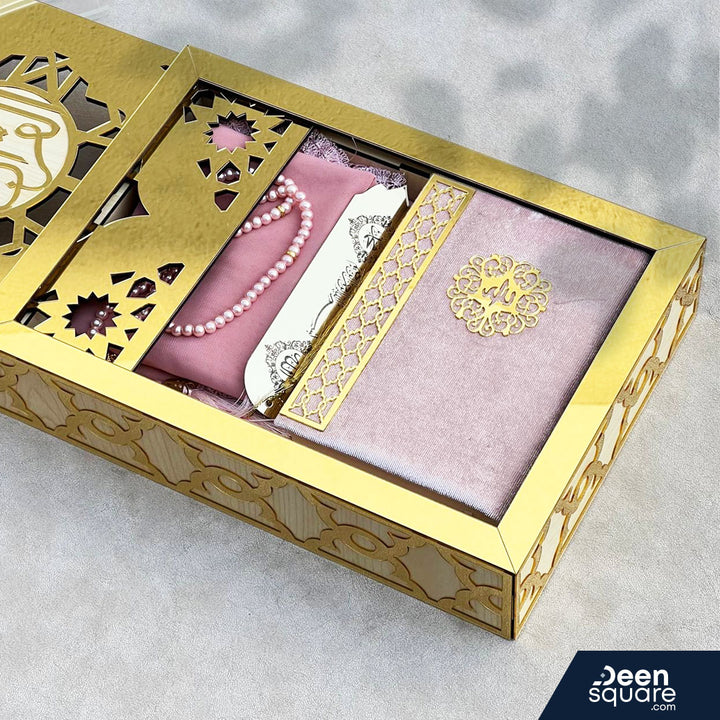 Ottoman Luxury Islamic Gift (Plexi Glass Box) - هدية إسلامية عثمانية فاخرة (صندوق شبكي)