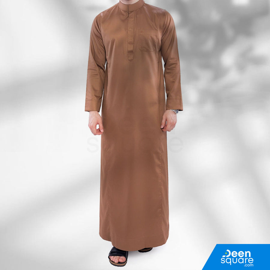 Saudi Brown Thobe Men - Kurvig