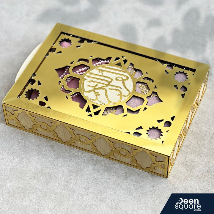 Ottoman Luxury Islamic Gift (Plexi Glass Box) - هدية إسلامية عثمانية فاخرة (صندوق شبكي)