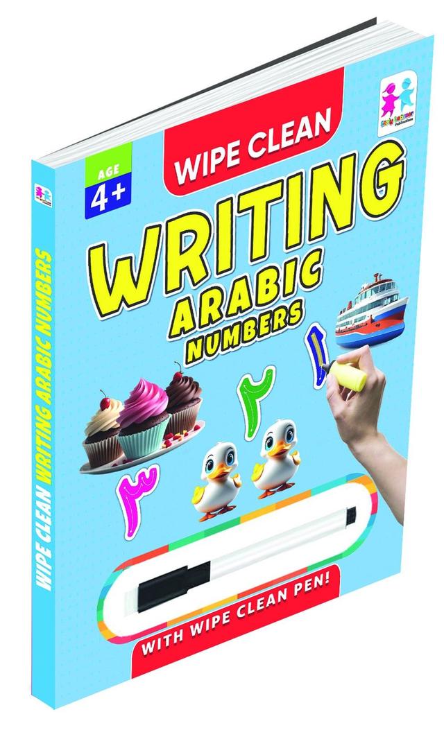 Wipe Clean Writing Arabic Numbers