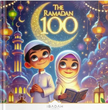 رمضان ١٠٠ - ٤ في ١: دفتر يوميات، دعاء، تلوين، وكتاب أنشطة