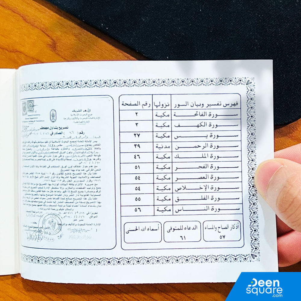 تفسير وبيان سور مع أدعية للميت وأذكار الصباح والمساء