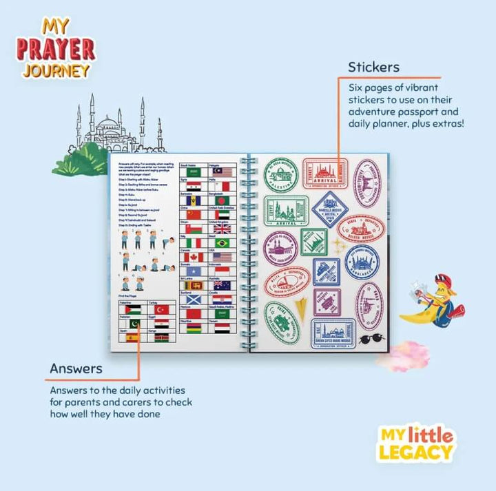My Prayer Journey: Kids Salah Journal & Activity Book