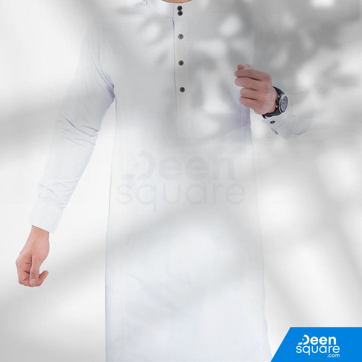 White Thobe For Men - Clauss
