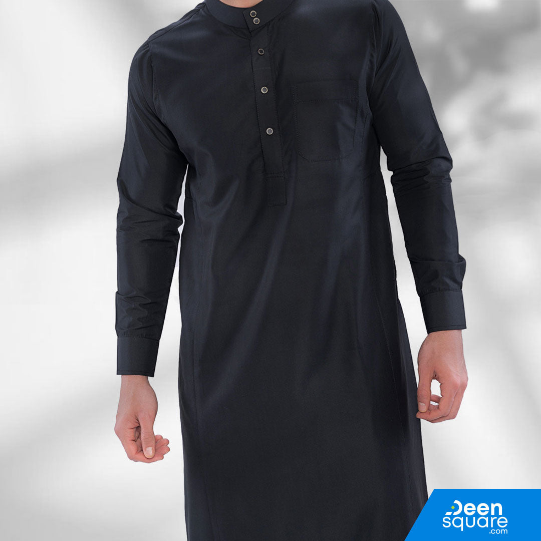 Black Thobe For Men - Clauss