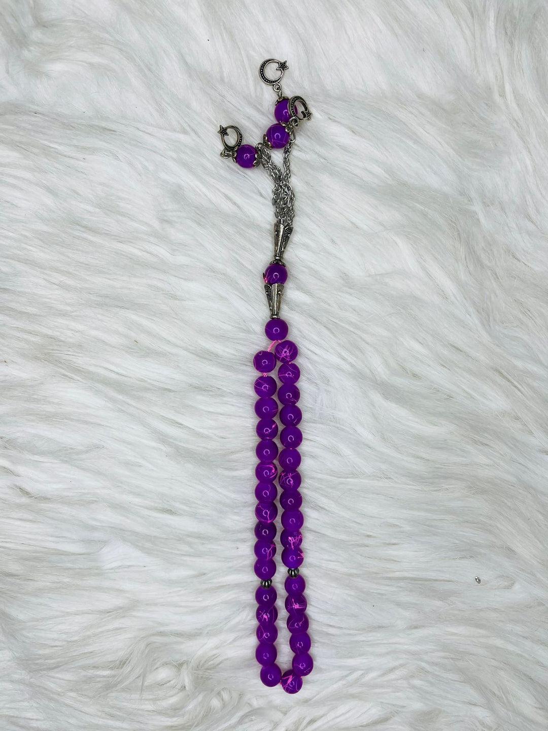 33 Beads Marble Tasbeeh with Chain - 5mm
