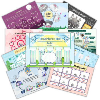 The Five Pillars of Islam - Islamic Binder