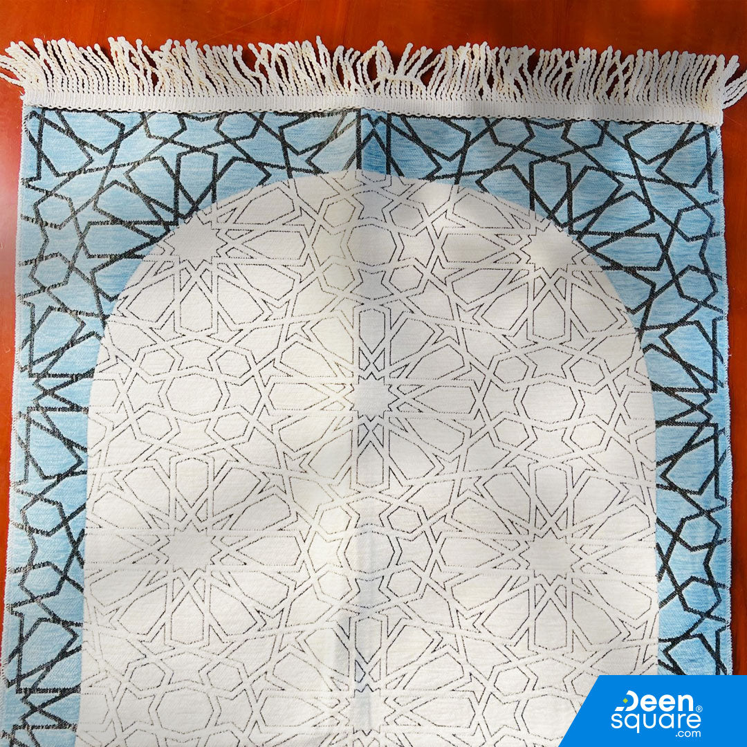 Turkish Soft & Thin Prayer Mat (Silk Muradiya)