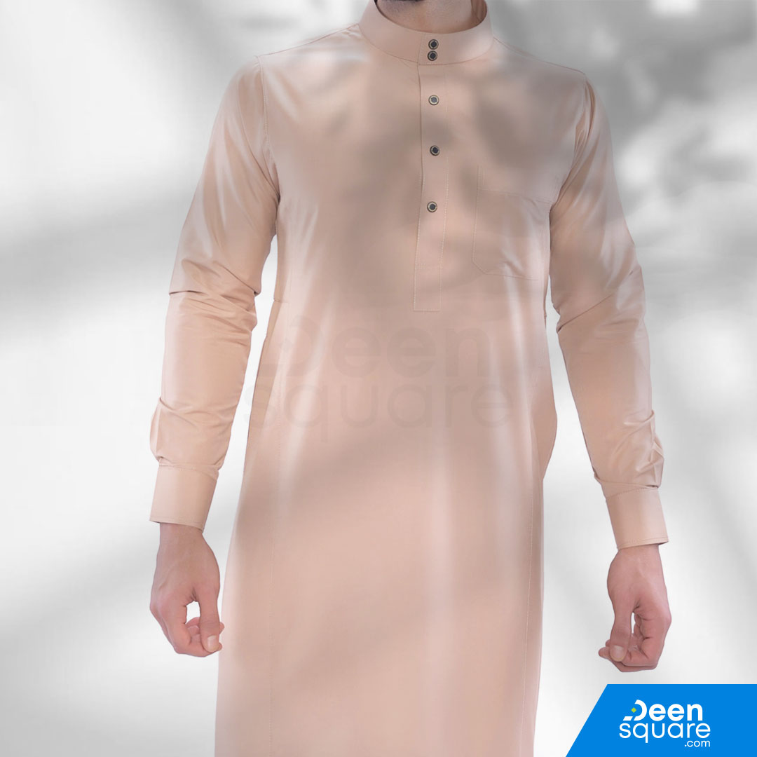 Brown Thobe For Men - Clauss