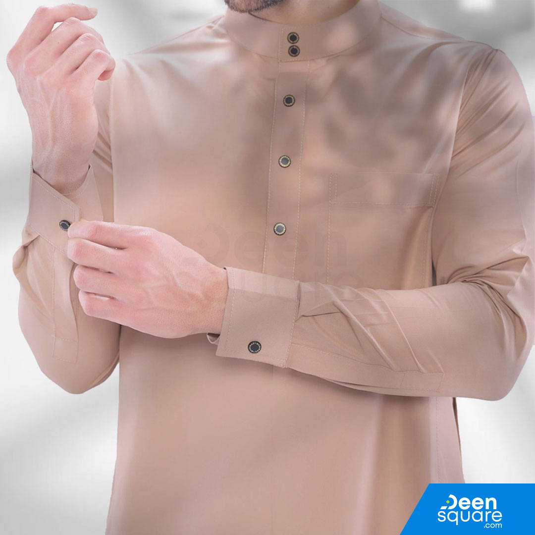 Brown Thobe For Men - Clauss