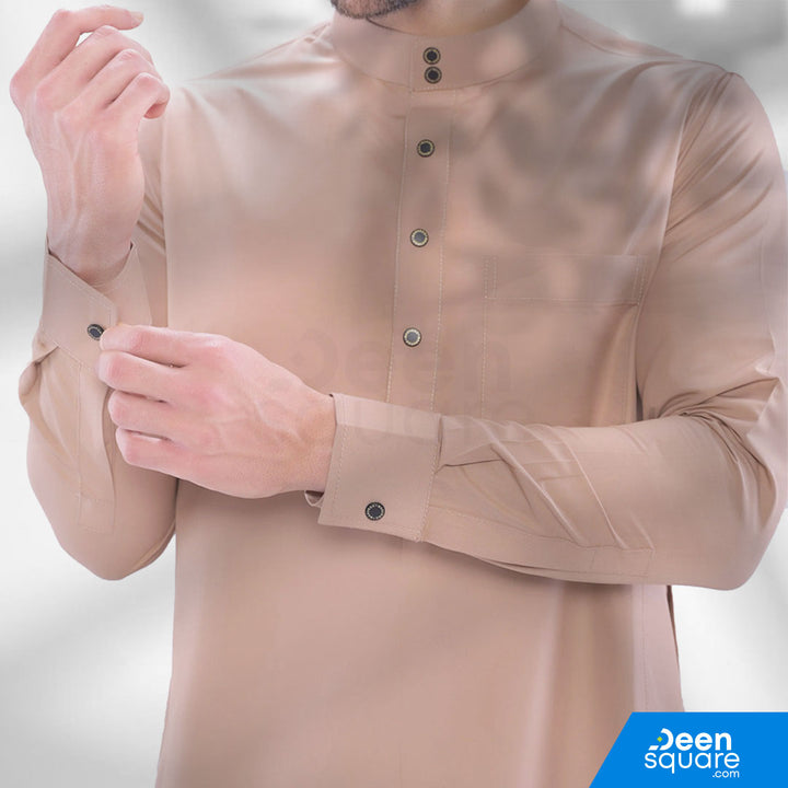 Brown Thobe For Men - Clauss