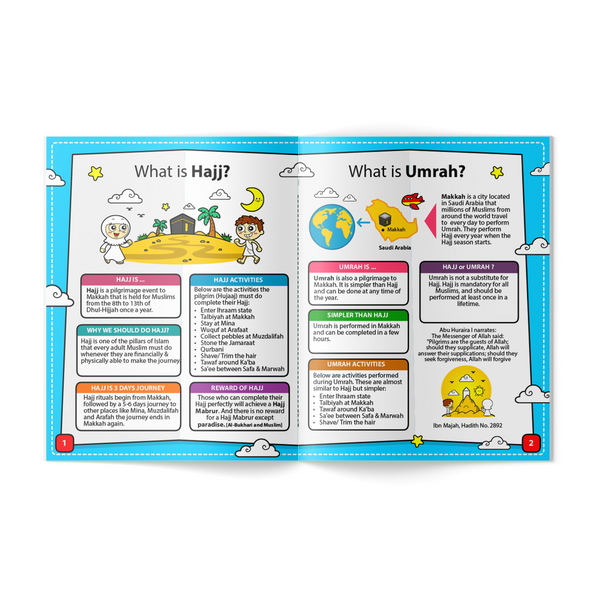 Hajj and Umrah Activity Book - My Salah Mat