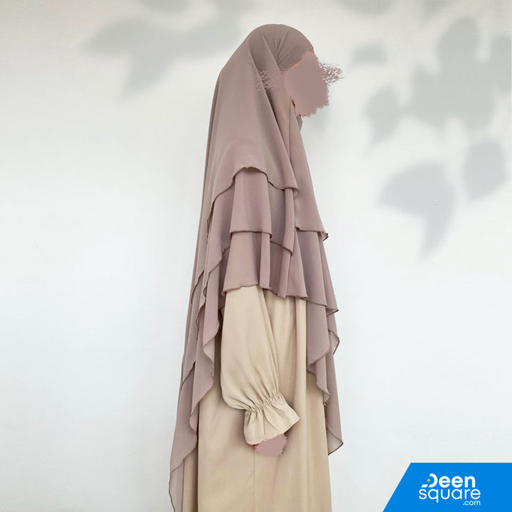 Premium 3 Layer Khimar Deen Square