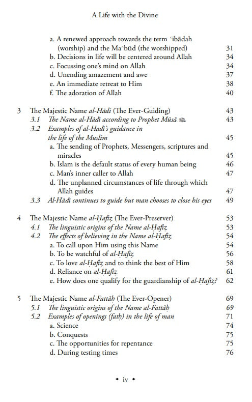 A Life with the Divine: 25 Names of Allah and their everyday expressions in Life by (author) Ali Hammuda