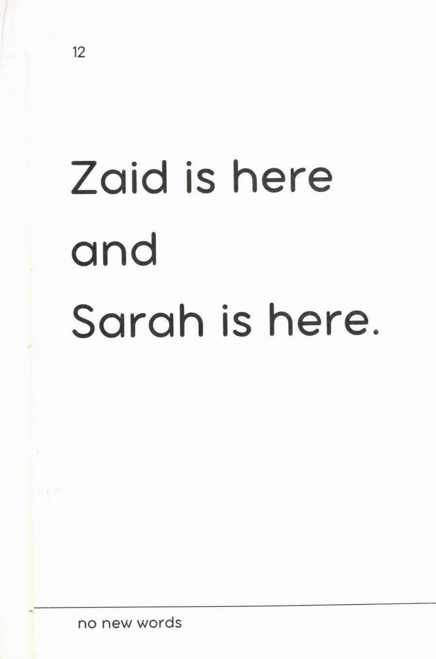 Key Words with Zaid and Sarah - 1a - Play with us