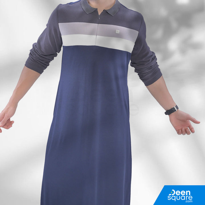 Royal Blue Tertius Thobe Men