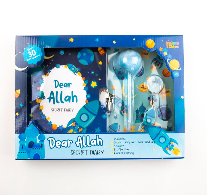 Dear Allah Secret Diary Imaan Kids - Blue