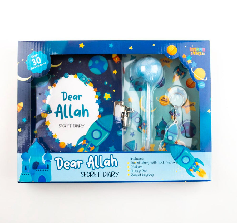 Dear Allah Secret Diary Imaan Kids - Blue