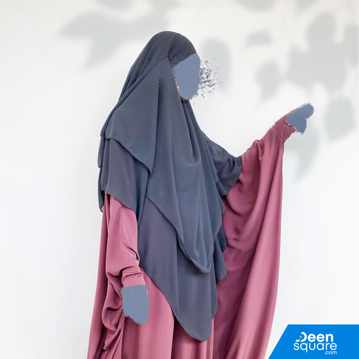 Premium 3 Layer Khimar Deen Square