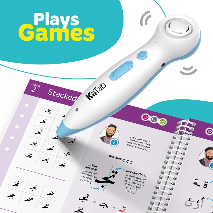 Read & Rise Qaidah (South Asian Script) - Learning Roots - Compatible with Kiitab Pen