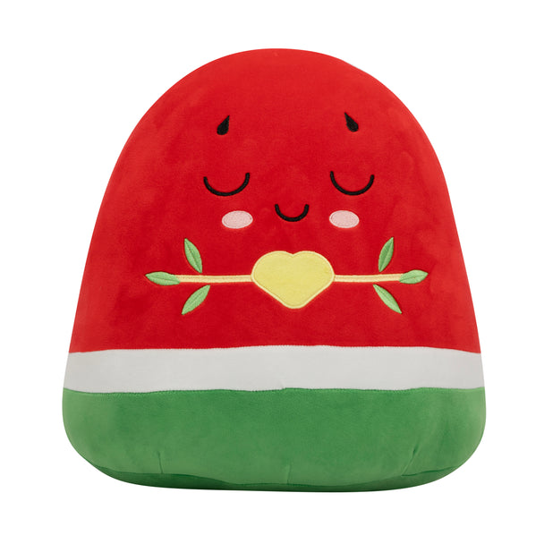 Watermelon Plushie - 40cm Soft Cuddly Pillow Adorable Fruit Plush Muslim Doll | Ramadan and Eid Gift