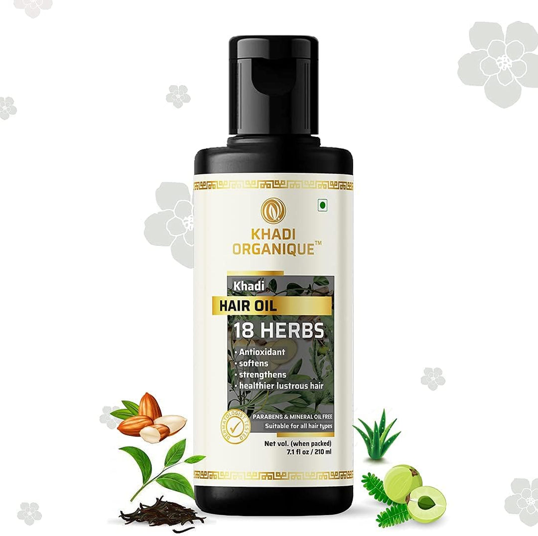 Khadi Organique 18 Herbs Hair Oil