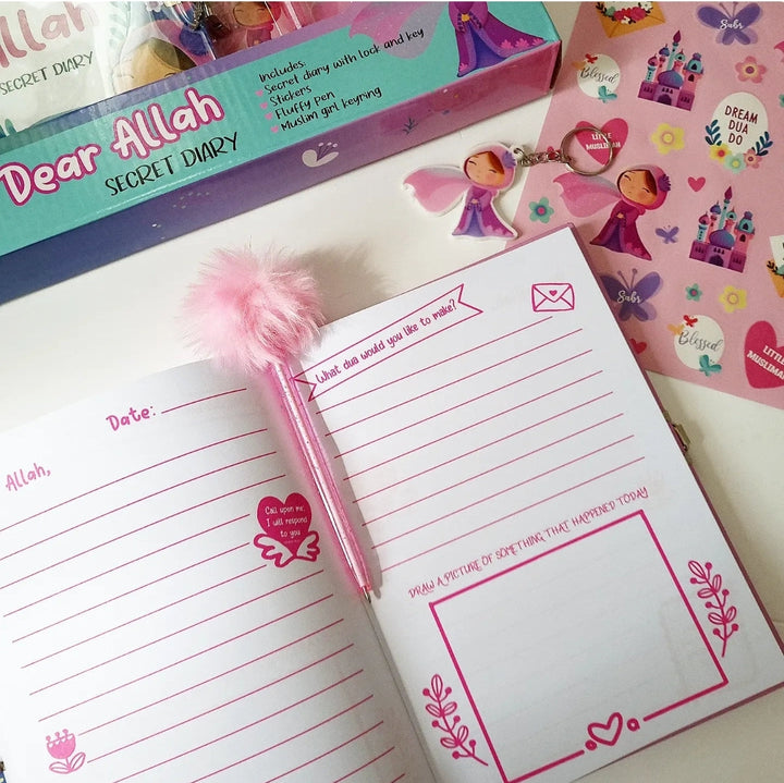Dear Allah Secret Diary Imaan Kids - Pink