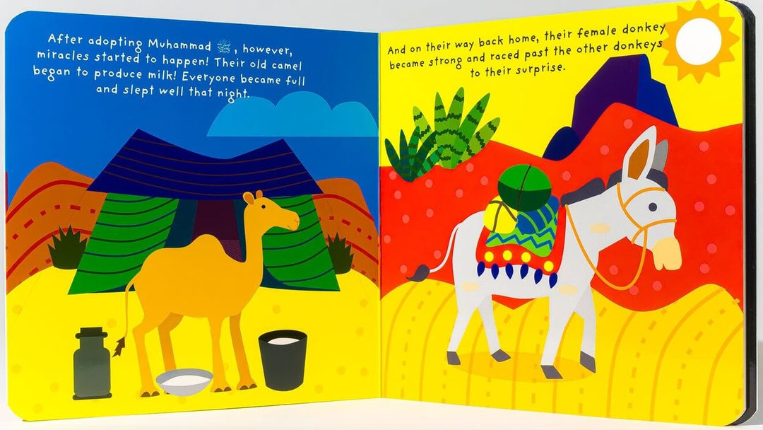 Prophet Muhammad ﷺ – Early Childhood board book (Tummy Time Series)