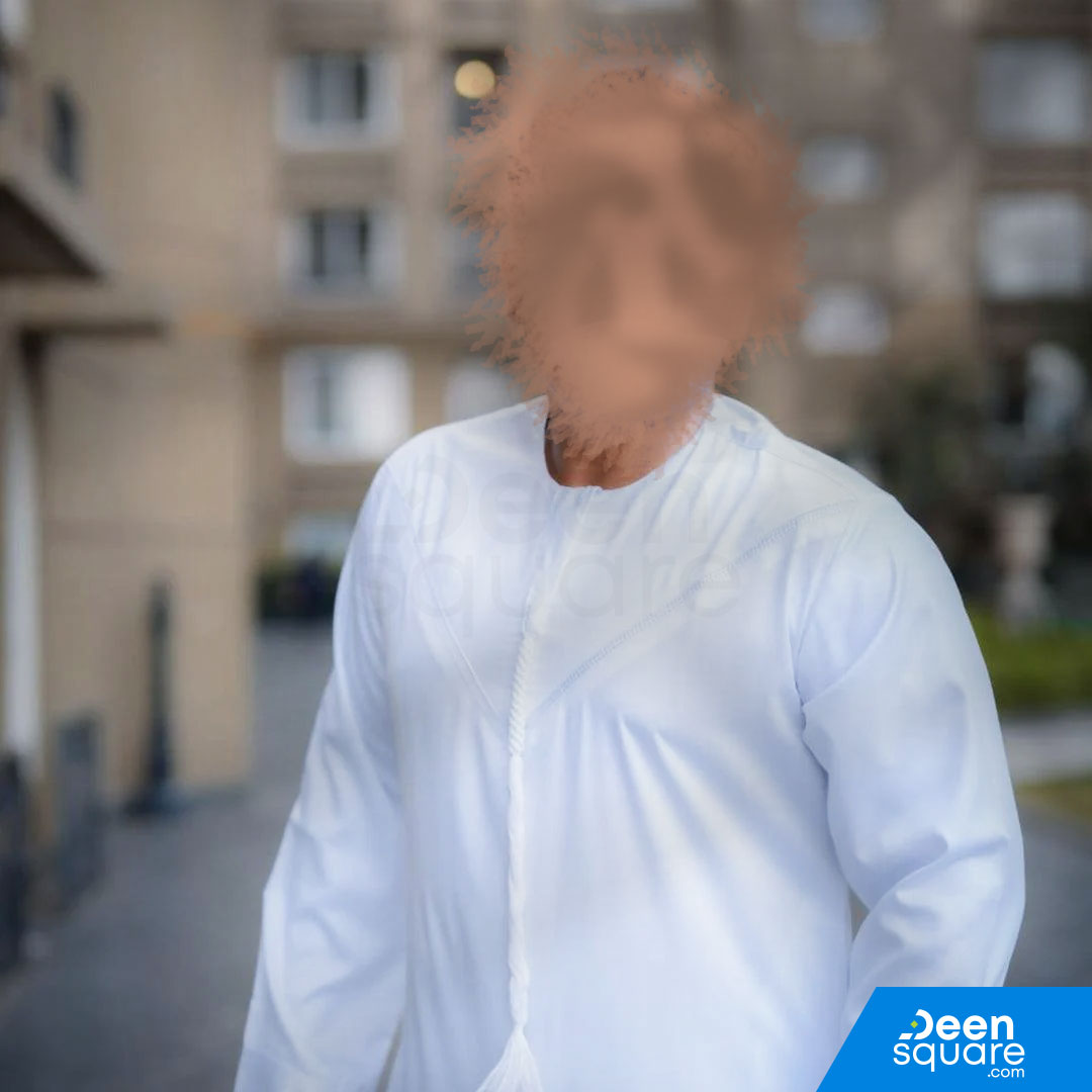 Emirati White Thobe Men - Boufal