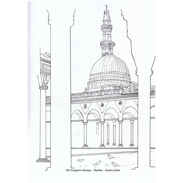 The Mosques of the World Colouring Book 1