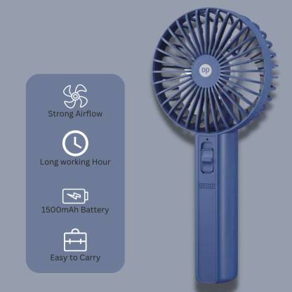 Portable Handheld Rechargeable Fan for Hajj and Umrah