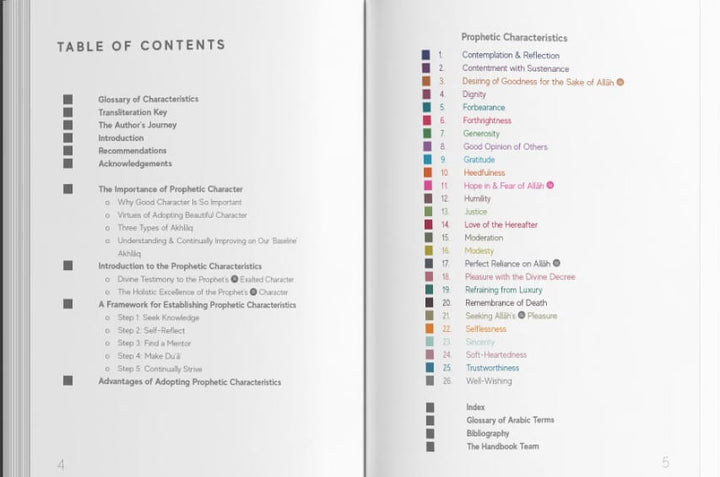 A Handbook of Prophetic Characteristics - Premium Hard Cover