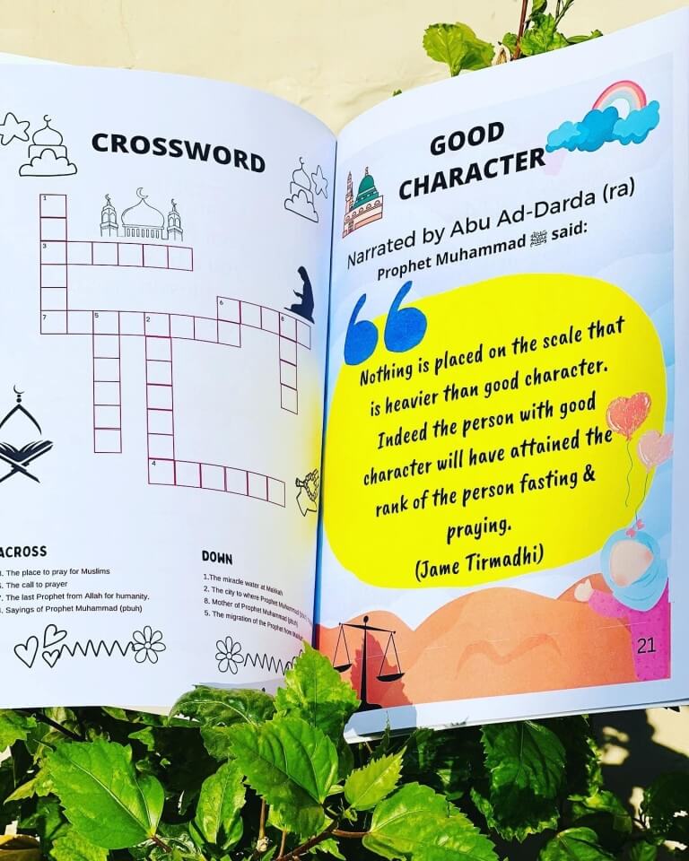 Our Nabi Muhammad Rasulallah - Hadith & Activity Book for Kids