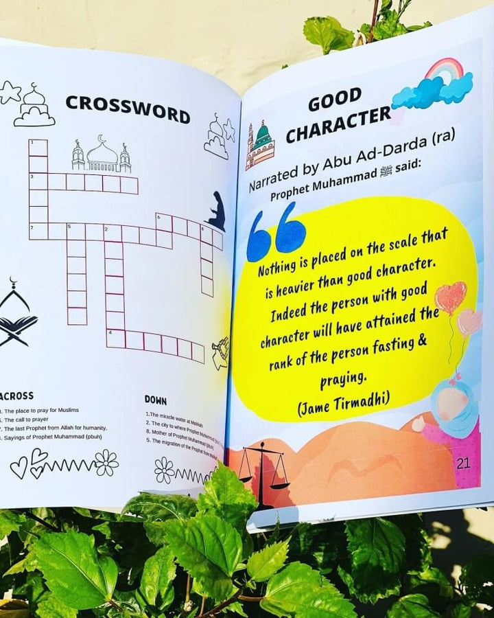 Our Nabi Muhammad Rasulallah - Hadith & Activity Book for Kids