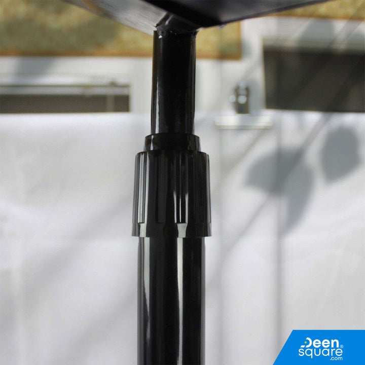 Adjustable Wooden Quran Stand – Light weight with Wheels | حامل القرآن الكريم - خفيف الوزن مع خاصية تعديل الارتفاع