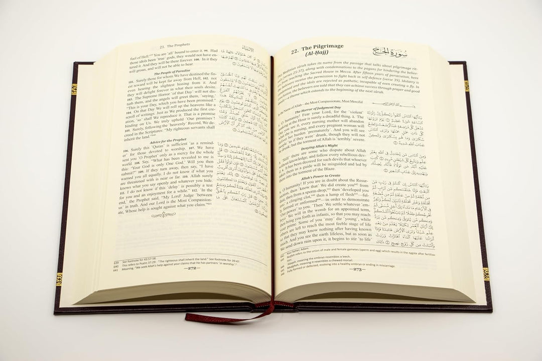 The Clear Quran Arabic with English Translation - Parallel Edition | Hardcover Colored