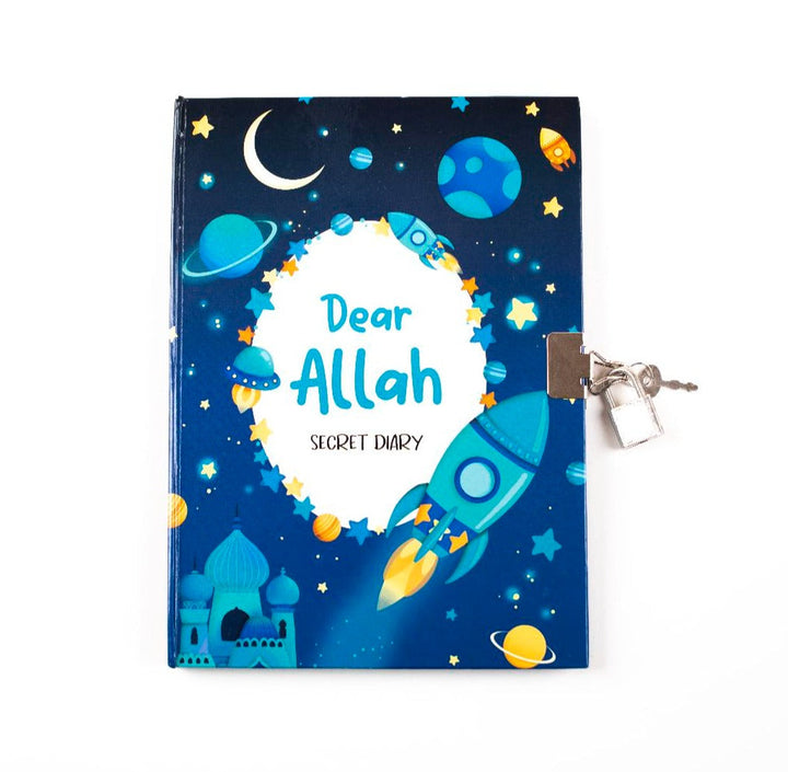 Dear Allah Secret Diary Imaan Kids - Blue
