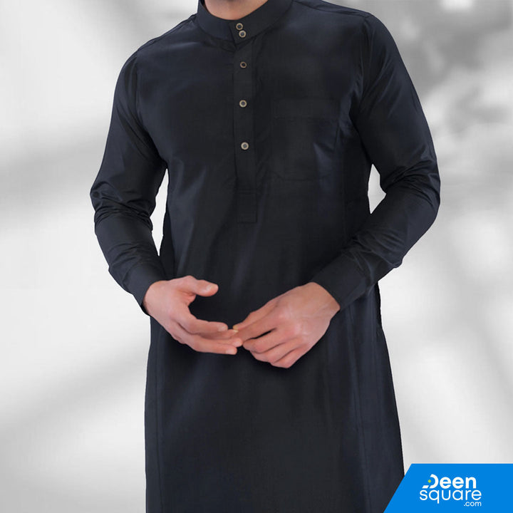 Black Thobe For Men - Clauss