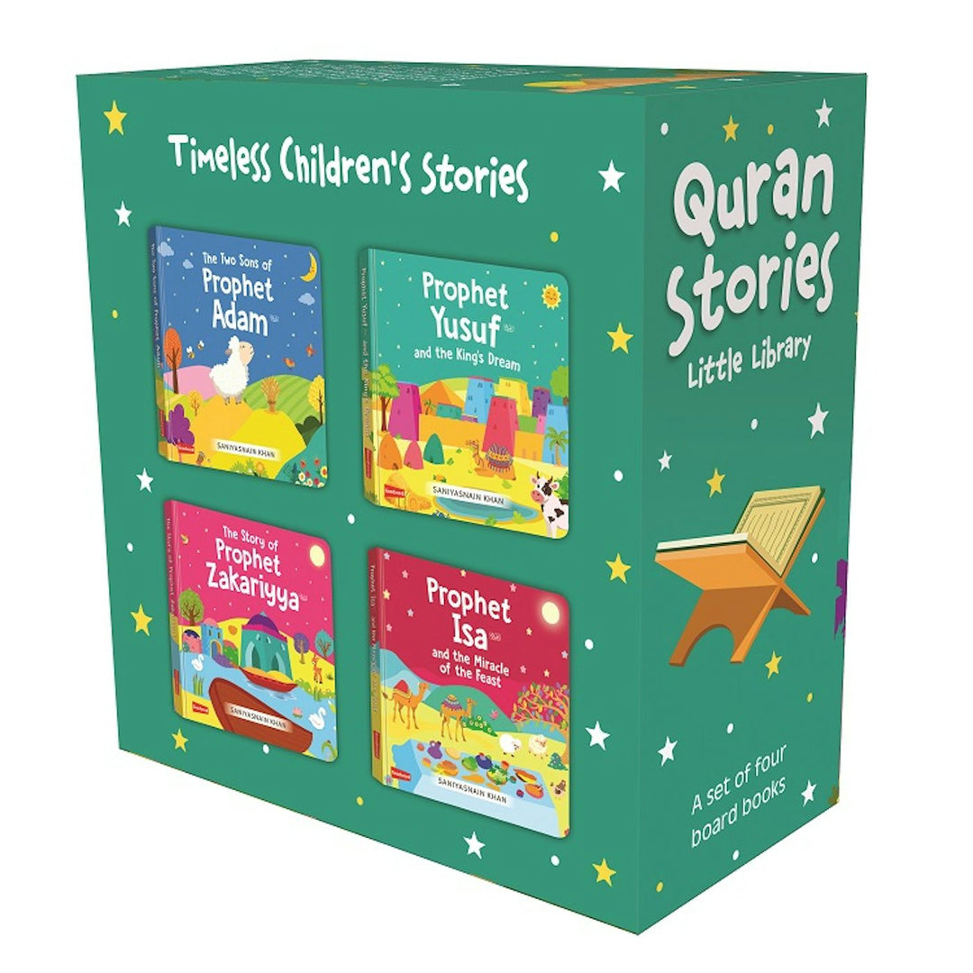 Quran Stories Little Library Volume 3 (Set of 4 board books)