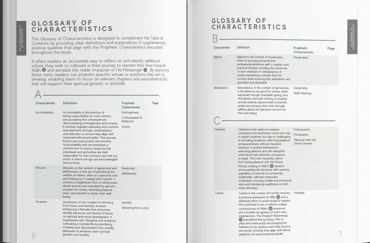 A Handbook of Prophetic Characteristics - Premium Hard Cover