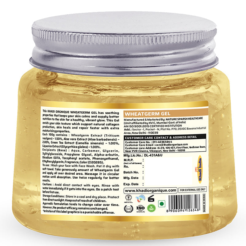 Khadi Organique Wheatgerm Gel 200g